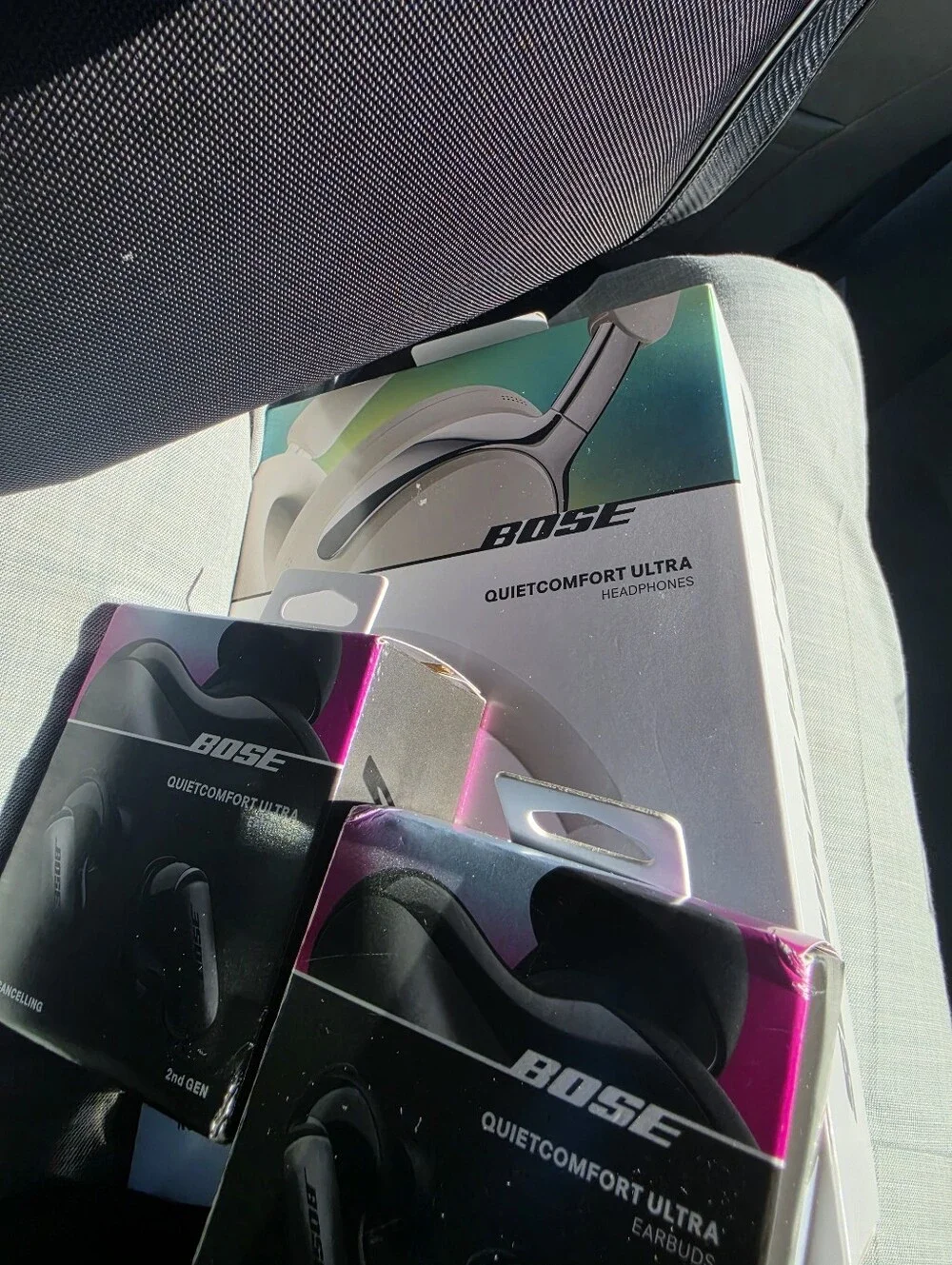 Bose QuietComfort Ultra Headphones - White. 1 Bose Quiet Comfort Headphones